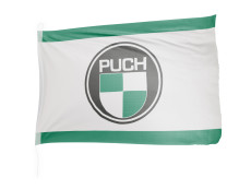 Vlag met Puch logo 150x200cm