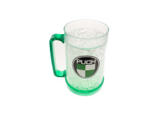 Drinking cup/beer mug "Frosty Mug" with Puch Logo 450ml