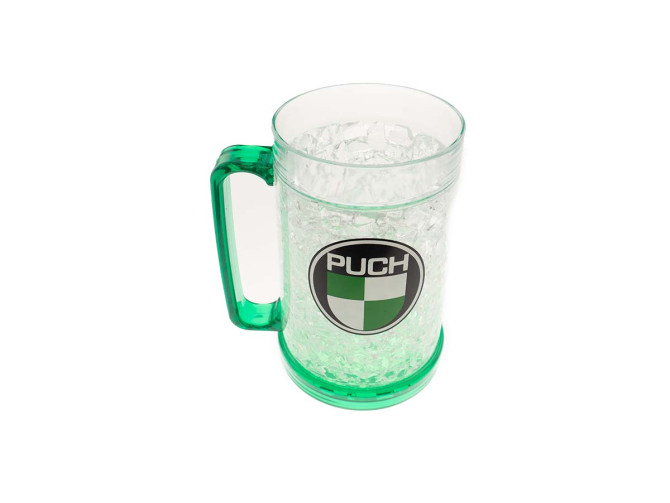 Drinkbeker/bierpul "Frosty Mug" met Puch logo 450ml product