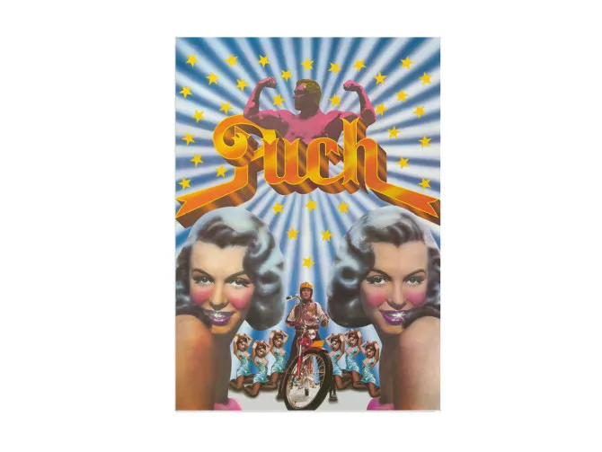 Poster "Puch Sky" 1973 restored A1 formaat product