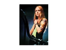 Poster "Puch Girl mit Tattoo" 1973 Restauriert A1 (59,4x84cm)