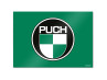 Poster "Puch logo auf Grün" A1 (59,4x84cm) thumb extra