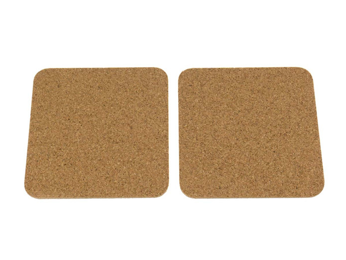 Onderzetters set Puch DS50/4 bouwjaar 1967 2 delig 95x95mm