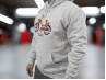 Bestickter Premium Hoodie Puch Maxi Culture Kapuzen Grau  thumb extra