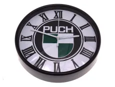 Klok met Puch logo 200mm