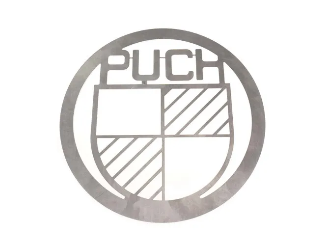 Puch logo aluminium 30cm product