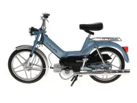 Scale model Puch Maxi S 1:10 metallic light blue 