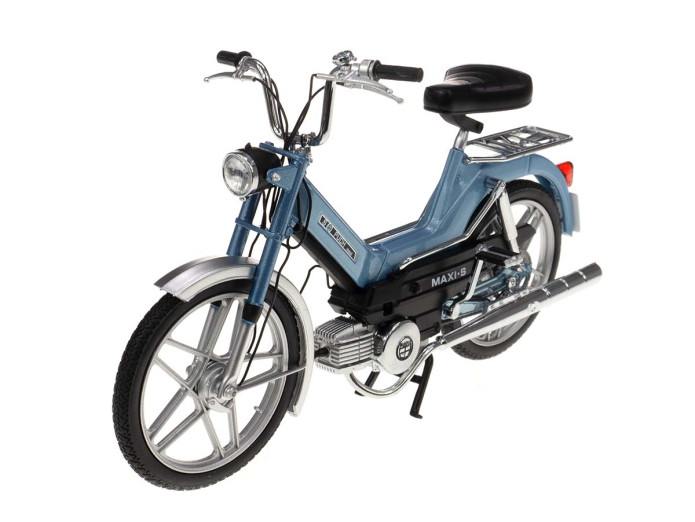 Scale model Puch Maxi S 1:10 metallic light blue 