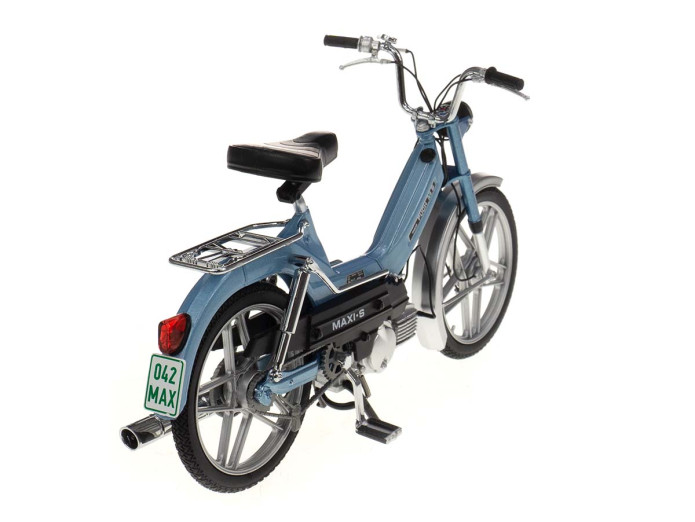 Scale model Puch Maxi S 1:10 metallic light blue 