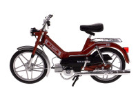 Schaalmodel Puch Maxi S 1:10 metallic rood