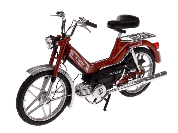 Scale model Puch Maxi S 1:10 metallic red 