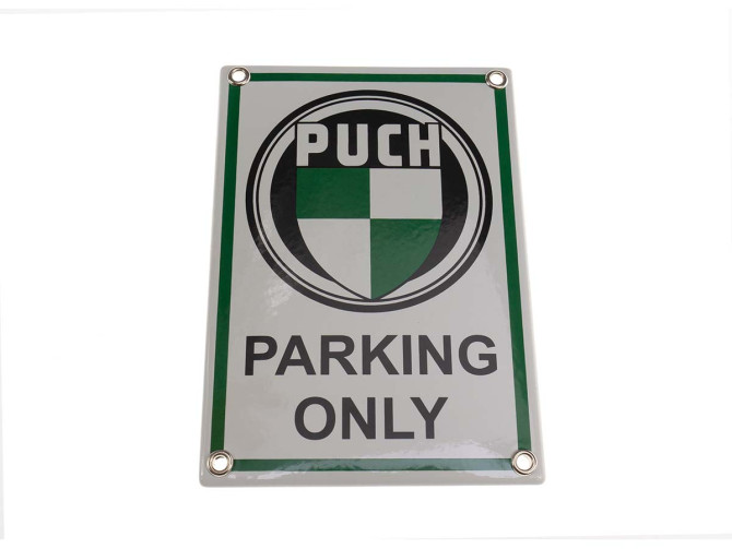 Sign Puch Parking Only 17x12cm product
