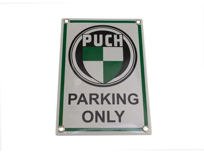 Schild Puch Parking Only Schild 17x12cm product