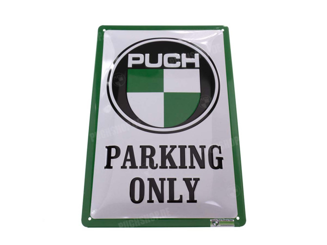 Schild Puch Parking Only Schild 30x20cm main