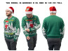 Ugly X-mas sweater with Puch " Oh what fun it is to ride"