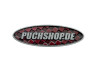 Sticker Puchshop logo badge enamel RealMetal 7.4x2.2cm thumb extra