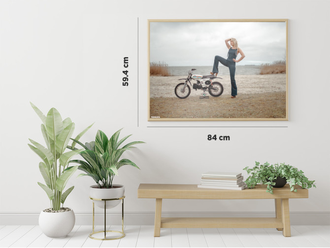 A1 poster met Puch Magnum X product