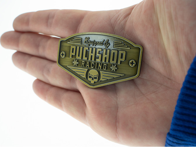 Aufkleber "PSR Equipped" logo badge Emaille RealMetal product
