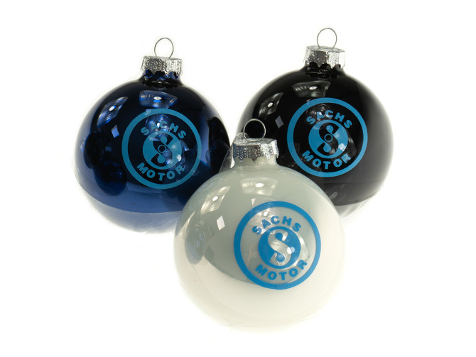 Kerstballen met Sachs logo set product