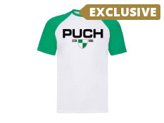 T-shirt Puch Classic / Retro white green 2023