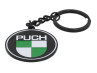 Keychain Puch logo Black Metall Enamel Keychain Puch logo Black Metall Enamel