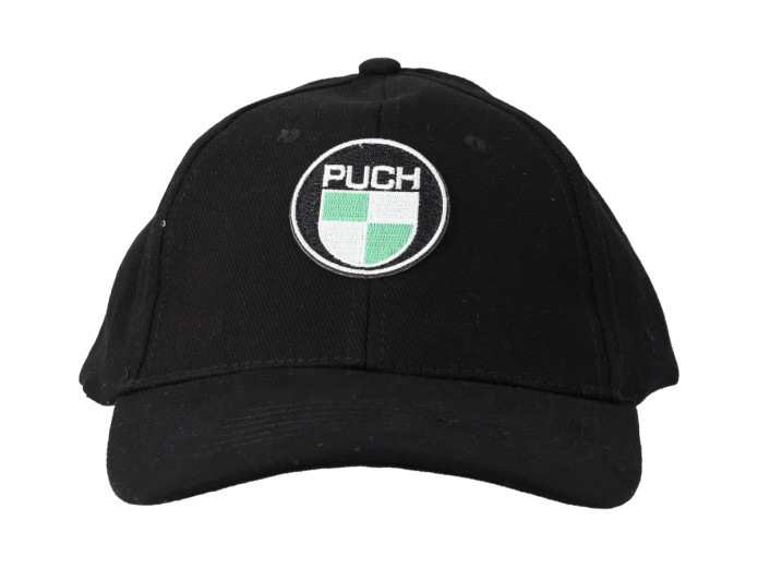 Kappe Puch Logo Patch Basic Schwarz