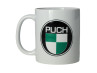 Puch Merchandise Getränkebecher Puch Getränkebecher / Kaffeetasse Weiß mit Puch Logo 300ml