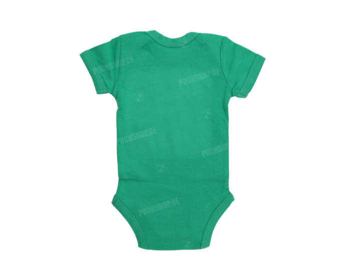 Puch Romper Baby "Born to Ride" Green 0-3 Months