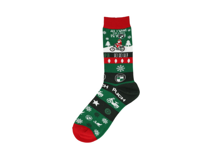 Sokken Puch "All i want for X-mas" kerst (39-45)