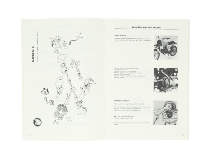 Parts catalogue Puch Magnum X NTS