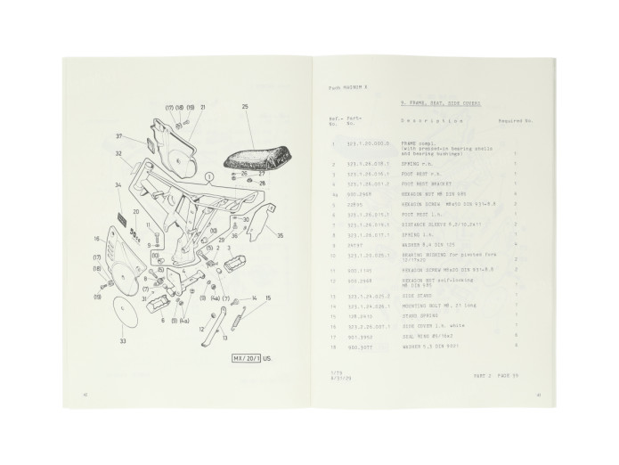 Repair manual Puch Magnum X NTS