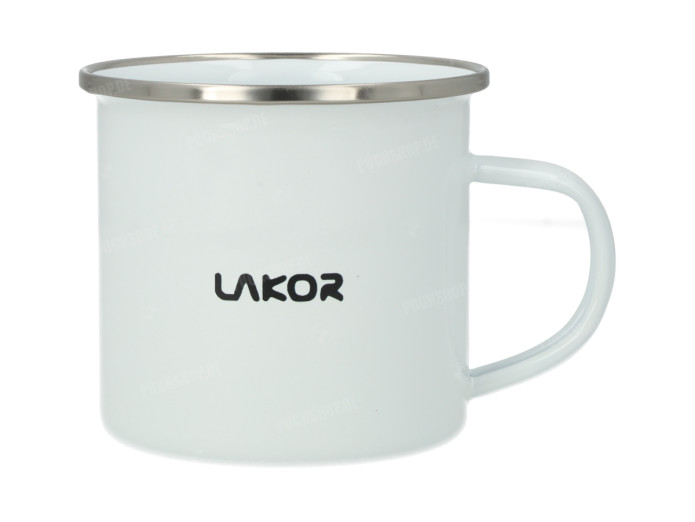 Lakor Puch Groene Mok wit 350ml – Iconisch Puch Maxi Design