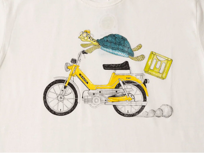 T-shirt Lakor Puch "Maxi Speed" Star White (S-XXXL)