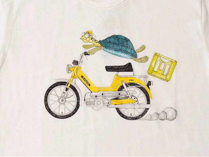 T-shirt Lakor Puch "Maxi Speed" Star White (S-XXXL)