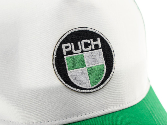 Pet Puch logo Patch groen / wit truckers cap  product