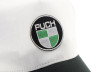 Cap Puch logo patch black / white truckers cap