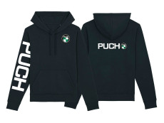 Hoodie Puch logo and sleeve print black (S-XXXL)