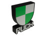 LED-Logo-Lampe / Leuchtkasten Puch 3D 22x18,5cm