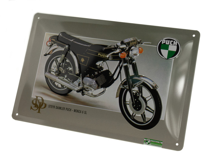 Schild Puch Monza 6 SL 30x20cm