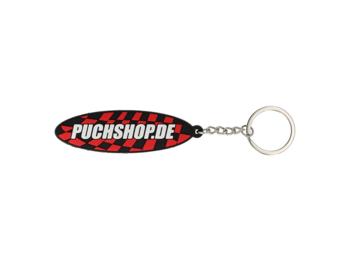 Keychain Puchshop.de logo rubber