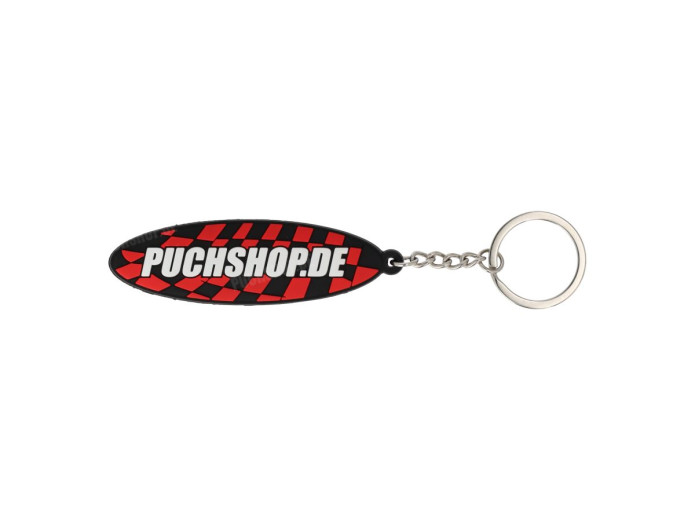 Sleutelhanger Puchshop.de logo rubber