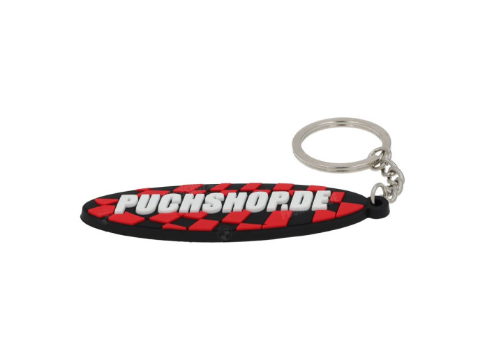 Sleutelhanger Puchshop.de logo rubber