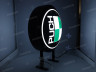 LED Sign Puch 40cm round black