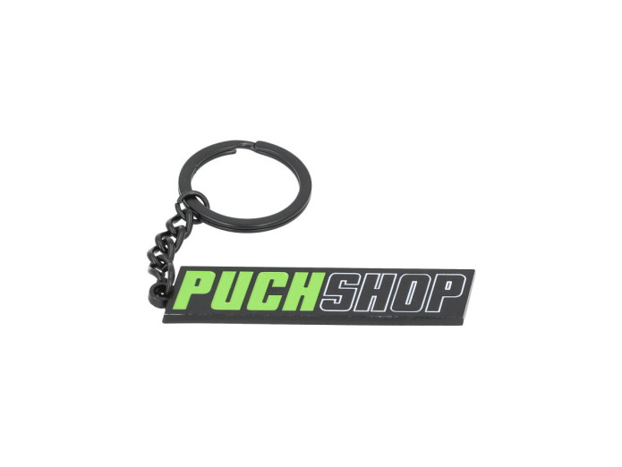 Schlüsselanhänger Puchshop Logo Metall Emaille
