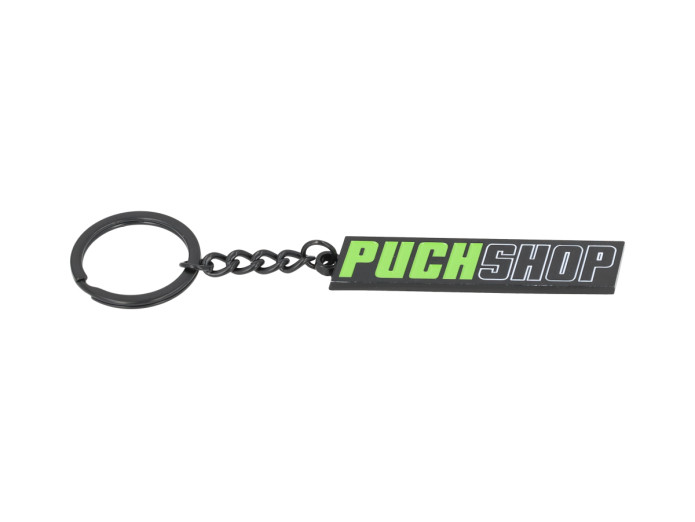 Schlüsselanhänger Puchshop Logo Metall Emaille