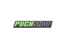 Aufkleber Puchshop logo Metall Emaille mit 3M-Band