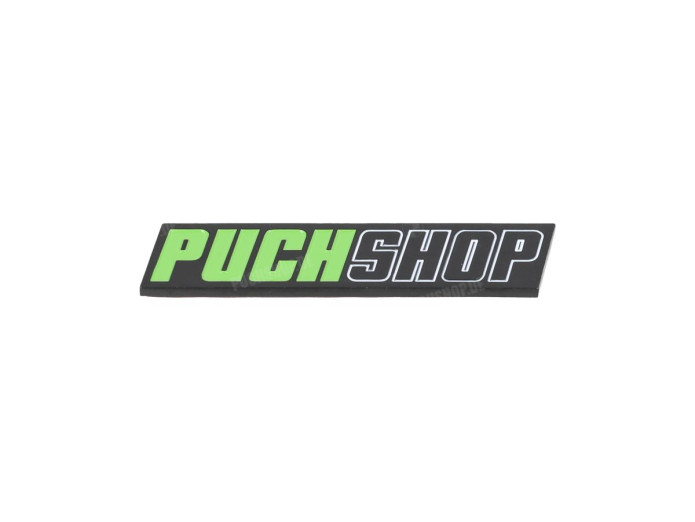 Aufkleber Puchshop logo Metall Emaille mit 3M-Band