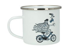 Drinkbeker mok Lakor Puch "Coffee On The Go" emaille 350ml