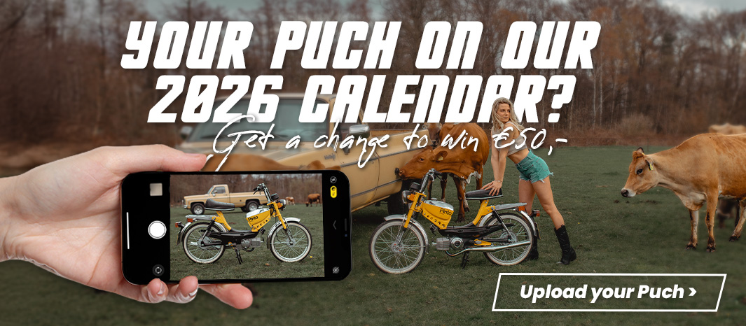 Send in your Puch photo for the Puchshop Puch Calendar 2026