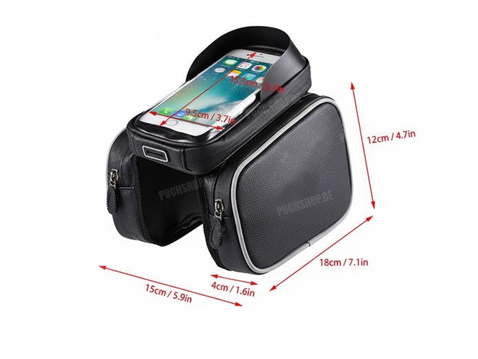 Puch Maxi tank bag with detachable phone holder